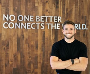 BGSU MBA graduate Garrison Swartz poses for photo